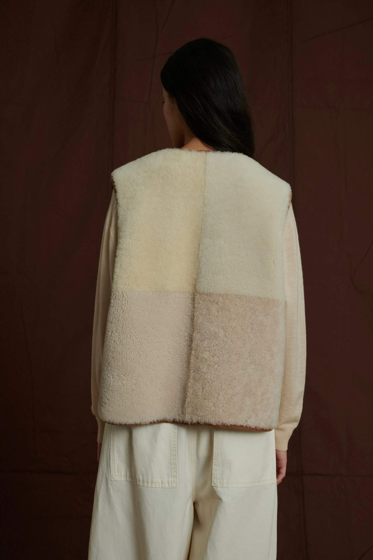 Soeur GILET RÉVERSIBLE SANS MANCHES VINH 4 Soeur GILET RÉVERSIBLE SANS MANCHES VINH – Image 2