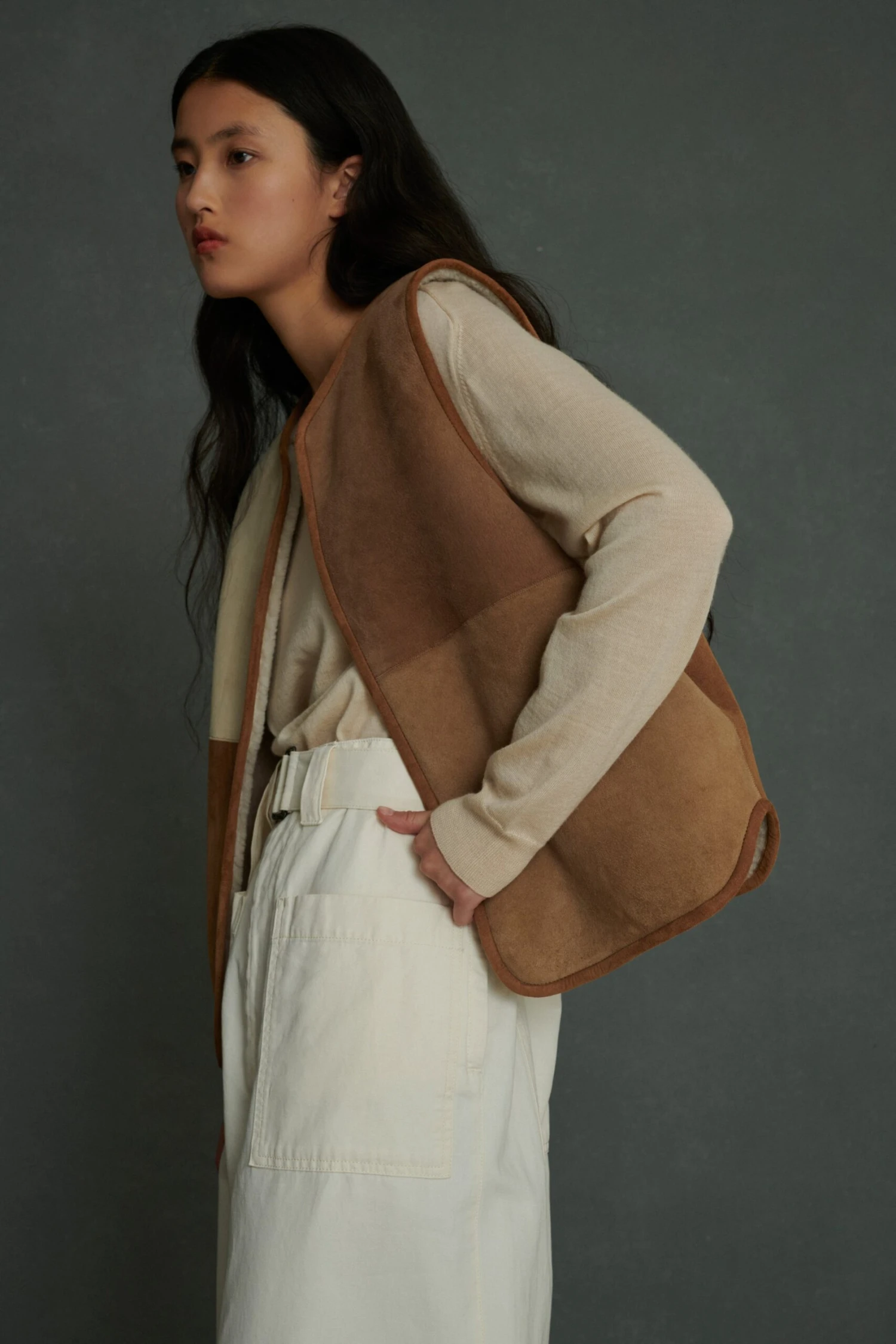 Soeur GILET RÉVERSIBLE SANS MANCHES VINH 7 Soeur GILET RÉVERSIBLE SANS MANCHES VINH – Image 5