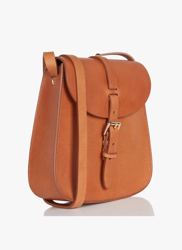 LE SAB - Mini Besace à Boucle En Cuir | Marron 5 LE SAB - Mini Besace à Boucle En Cuir | Marron – Image 3