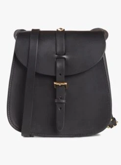 LE SAB - Mini Besace à Boucle En Cuir | Noir