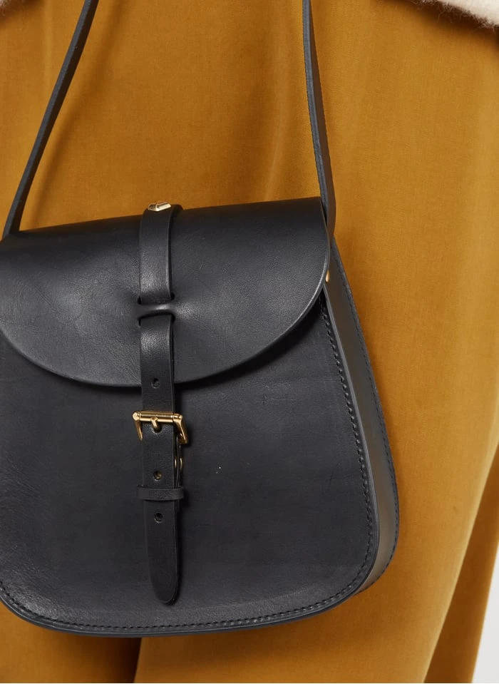 LE SAB - Mini Besace à Boucle En Cuir | Noir 6 LE SAB - Mini Besace à Boucle En Cuir | Noir – Image 4