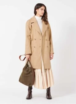 LE ENZO - Sac Porté épaule En Cuir | Marron -Soeur 3206339