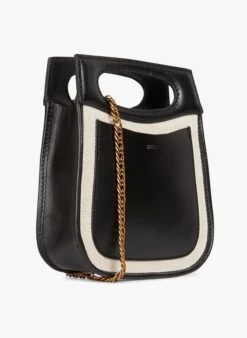 Soeur CHERI MINI - Mini Sac En Cuir Et Toile | Beige -Soeur 3320857