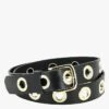LA GRANDE KELLER - Ceinture En Cuir De Bovin | Noir -Soeur 3596404