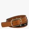LA ELLOS - Ceinture à Clous En Cuir | Multicolore -Soeur 3767613