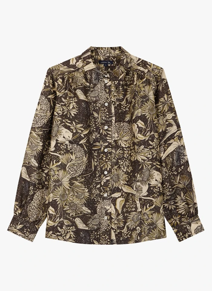 Soeur LUCRECE - Chemise En Doupion De Soie Imprimée | Multicolore 5 Soeur LUCRECE - Chemise En Doupion De Soie Imprimée | Multicolore – Image 3