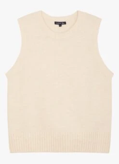 Soeur NAMASTE - Pull Col Rond En Maille Douce | Beige -Soeur 3984861