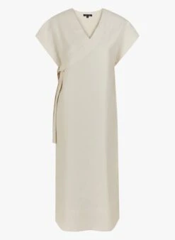 Soeur USHUAIA - Robe Longue Droite En Coton Mélangé | Beige -Soeur 3984868