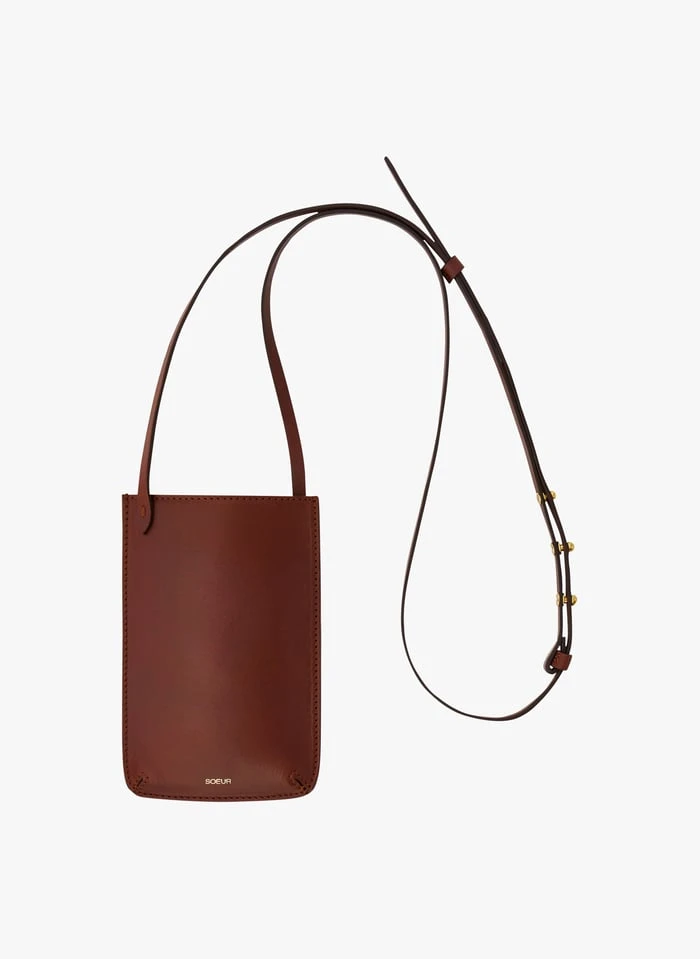 Soeur NOE - Étui En Cuir | Marron 3 Soeur NOE - Étui En Cuir | Marron