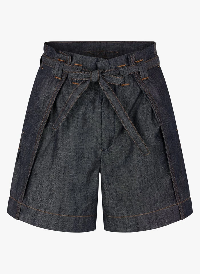 Soeur UOMO - Short Large En Coton Denim | Jean Brut 5 Soeur UOMO - Short Large En Coton Denim | Jean Brut – Image 3