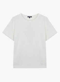 Soeur CYRIL - Tee-shirt Col Rond En Coton Mélangé | Blanc 9 Soeur CYRIL - Tee-shirt Col Rond En Coton Mélangé | Blanc -Soeur 3984905