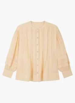 Soeur TRIPOLI - Chemise Ample En Ramie | Beige -Soeur 3985016