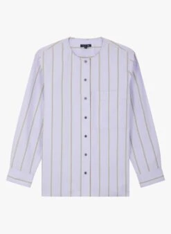 Soeur THALIE - Chemise En Popeline De Coton Rayée | Rayé -Soeur 3985019