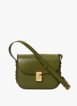 Soeur BELLISSIMA MINI - Sac Bandoulière En Cuir De Vachette | Vert