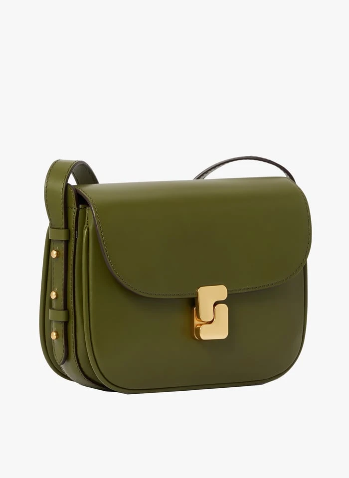 Soeur BELLISSIMA MINI - Sac Bandoulière En Cuir De Vachette | Vert 5 Soeur BELLISSIMA MINI - Sac Bandoulière En Cuir De Vachette | Vert – Image 3