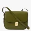 Soeur BELLISSIMA MAXI - Sac Bandoulière En Cuir Glacé | Vert 1 Soeur BELLISSIMA MAXI - Sac Bandoulière En Cuir Glacé | Vert -Soeur 3997123