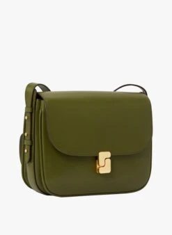 Soeur BELLISSIMA MAXI - Sac Bandoulière En Cuir Glacé | Vert 7 Soeur BELLISSIMA MAXI - Sac Bandoulière En Cuir Glacé | Vert -Soeur 3997124