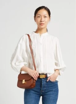 Soeur NINON - Ceinture En Cuir Glacé | Marron -Soeur 4008330