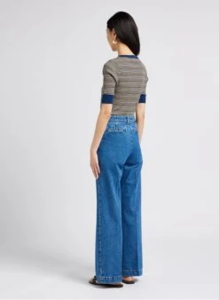 Soeur CALIFORNIA - Jean Boot-cut En Coton | Jean Délavé -Soeur 4009691 1