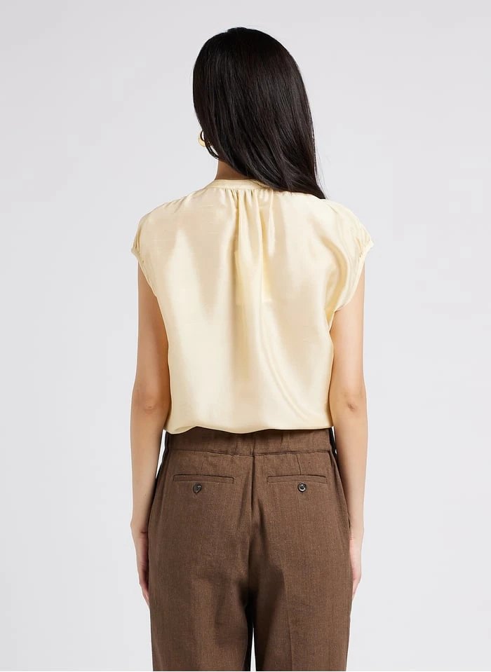 Soeur VOISINE - Chemise Ample En Soie | Beige 4 Soeur VOISINE - Chemise Ample En Soie | Beige – Image 2