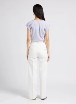 Soeur VALENTINA - Tee-shirt Col Rond En Coton | Gris -Soeur 4009742