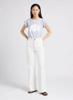 Soeur VALENTINA - Tee-shirt Col Rond En Coton | Gris -Soeur 4009744