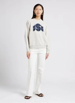 Soeur THIBAULT - Sweat Oversize En Coton | Gris -Soeur 4009752 1