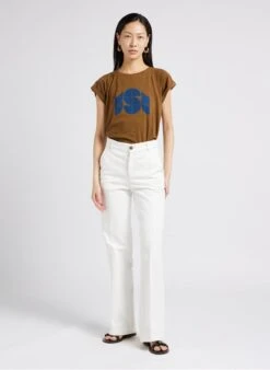 Soeur CALIFORNIA - Jean Bootcut En Coton | Blanc -Soeur 4009756