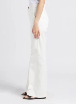 Soeur CALIFORNIA - Jean Bootcut En Coton | Blanc -Soeur 4009759