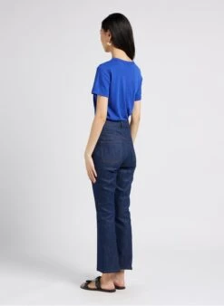 Soeur CYRIL - Tee-shirt Col Rond En Coton Mélangé | Bleu -Soeur 4009769