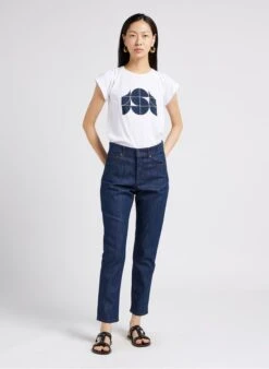 Soeur VALENTINA - Tee-shirt Col Rond Sérigraphié En Coton Mélangé | Blanc 10 Soeur VALENTINA - Tee-shirt Col Rond Sérigraphié En Coton Mélangé | Blanc -Soeur 4009805 1