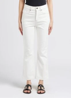Soeur FRANCISCO - Jean Flare En Coton | Blanc
