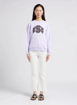 Soeur THIBAULT - Sweat Col Rond En Coton | Violet -Soeur 4009837 1