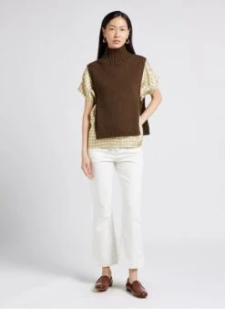 Soeur FRANCISCO - Jean Flare En Coton | Blanc -Soeur 4009845