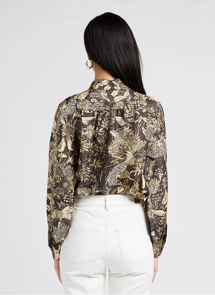 Soeur LUCRECE - Chemise En Doupion De Soie Imprimée | Multicolore 4 Soeur LUCRECE - Chemise En Doupion De Soie Imprimée | Multicolore – Image 2