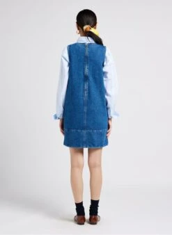 Soeur MITSOUKO - Robe Courte En Coton Denim | Jean Délavé 13 Soeur MITSOUKO - Robe Courte En Coton Denim | Jean Délavé -Soeur 4009875