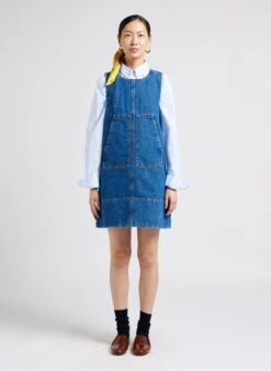 Soeur MITSOUKO - Robe Courte En Coton Denim | Jean Délavé 12 Soeur MITSOUKO - Robe Courte En Coton Denim | Jean Délavé -Soeur 4009876