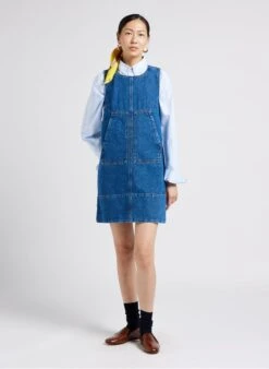 Soeur MITSOUKO - Robe Courte En Coton Denim | Jean Délavé 11 Soeur MITSOUKO - Robe Courte En Coton Denim | Jean Délavé -Soeur 4009879