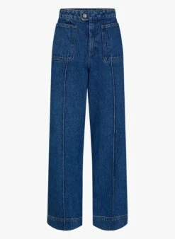 Soeur HARRY - Jean évasé Et Délavé En Coton | Jean Délavé -Soeur 4018309