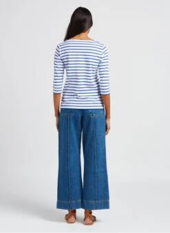 Soeur HARRY - Jean évasé Et Délavé En Coton | Jean Délavé -Soeur 4032249