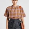 Soeur URBAINE - Blouse à Carreaux En Voile De Coton | Multicolore -Soeur 4033225
