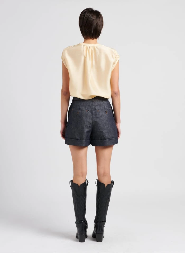 Soeur VOISINE - Chemise Ample En Soie | Beige 11 Soeur VOISINE - Chemise Ample En Soie | Beige – Image 9