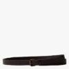 Soeur TENNESSEE - Ceinture à Boucle En Cuir De Buffle | Marron -Soeur 4036118