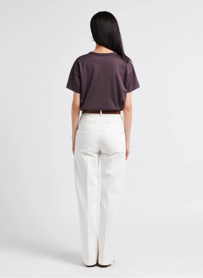 Soeur BASIC - Tee Shirt à Col Rond En Coton | Gris 7 Soeur BASIC - Tee Shirt à Col Rond En Coton | Gris – Image 5