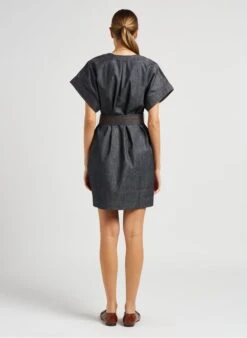 Soeur TAHARA - Robe Courte En Chambray | Jean Brut -Soeur 4043820