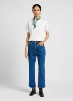 Soeur FRANCISCO - Jean Flare En Coton | Jean Délavé -Soeur 4043974