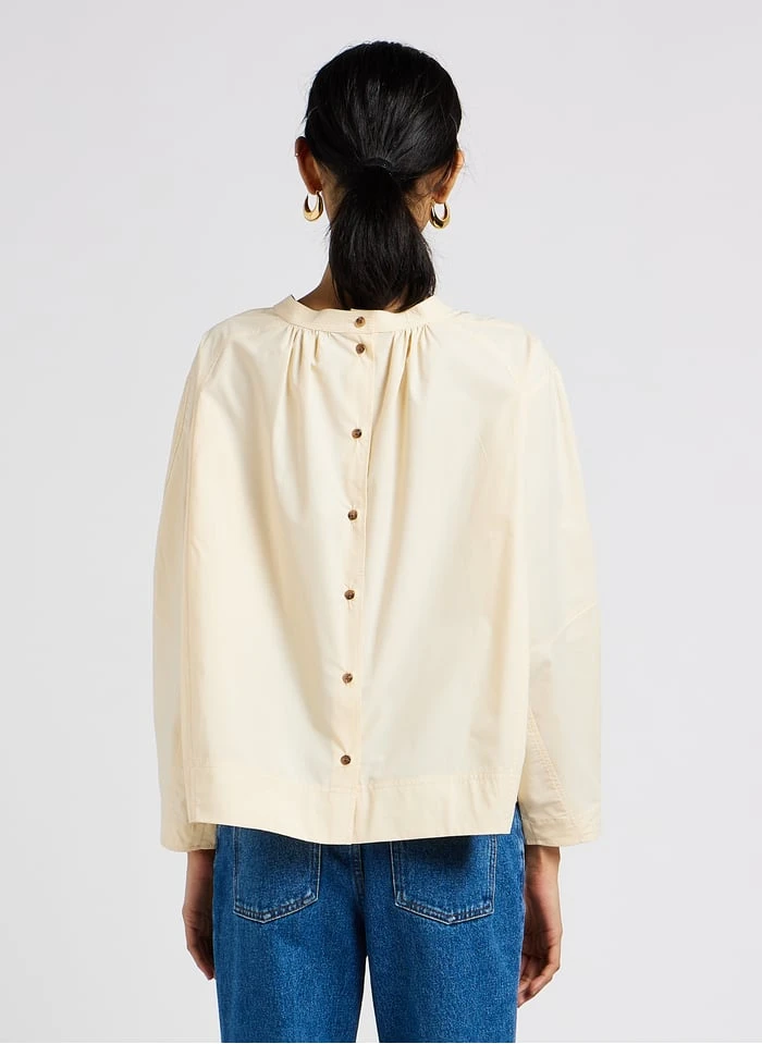 Soeur SCARLETT - Top En Popeline De Coton | Beige 4 Soeur SCARLETT - Top En Popeline De Coton | Beige â Image 2