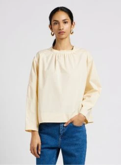 Soeur SCARLETT - Top En Popeline De Coton | Beige
