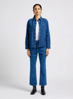 Soeur FRANCISCO - Jean Flare En Coton | Jean Délavé -Soeur 4044010