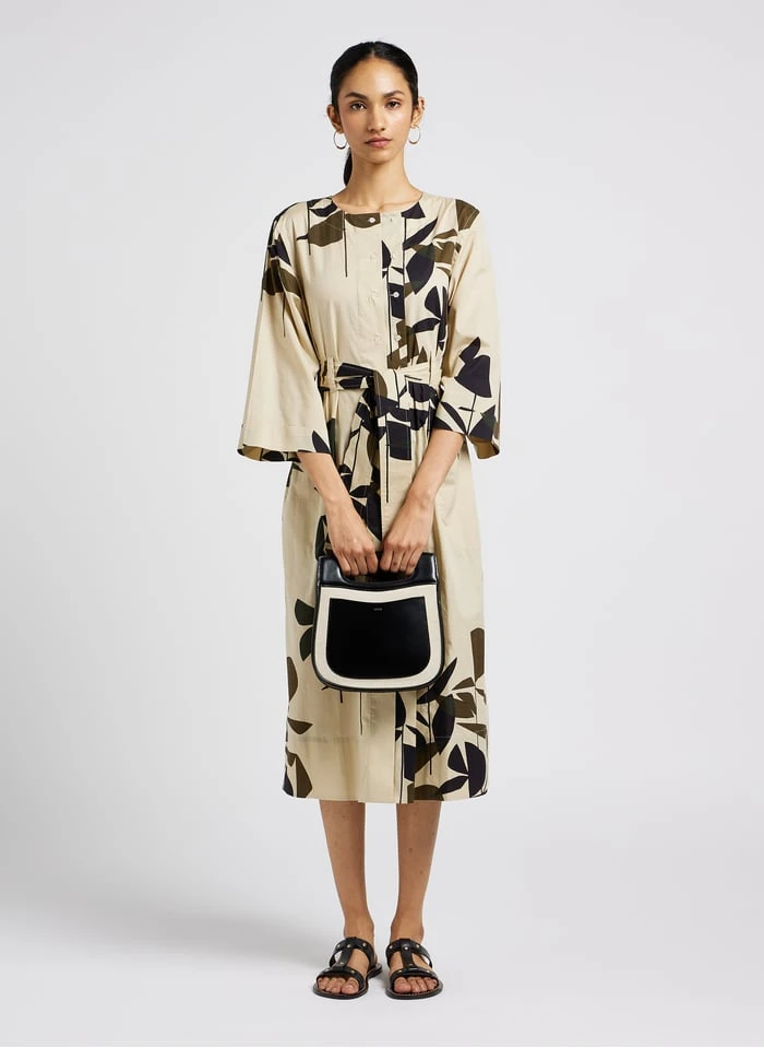 Soeur URUGUAY - Robe Longue En Popeline De Coton Imprimé | Multicolore 3 Soeur URUGUAY - Robe Longue En Popeline De Coton Imprimé | Multicolore